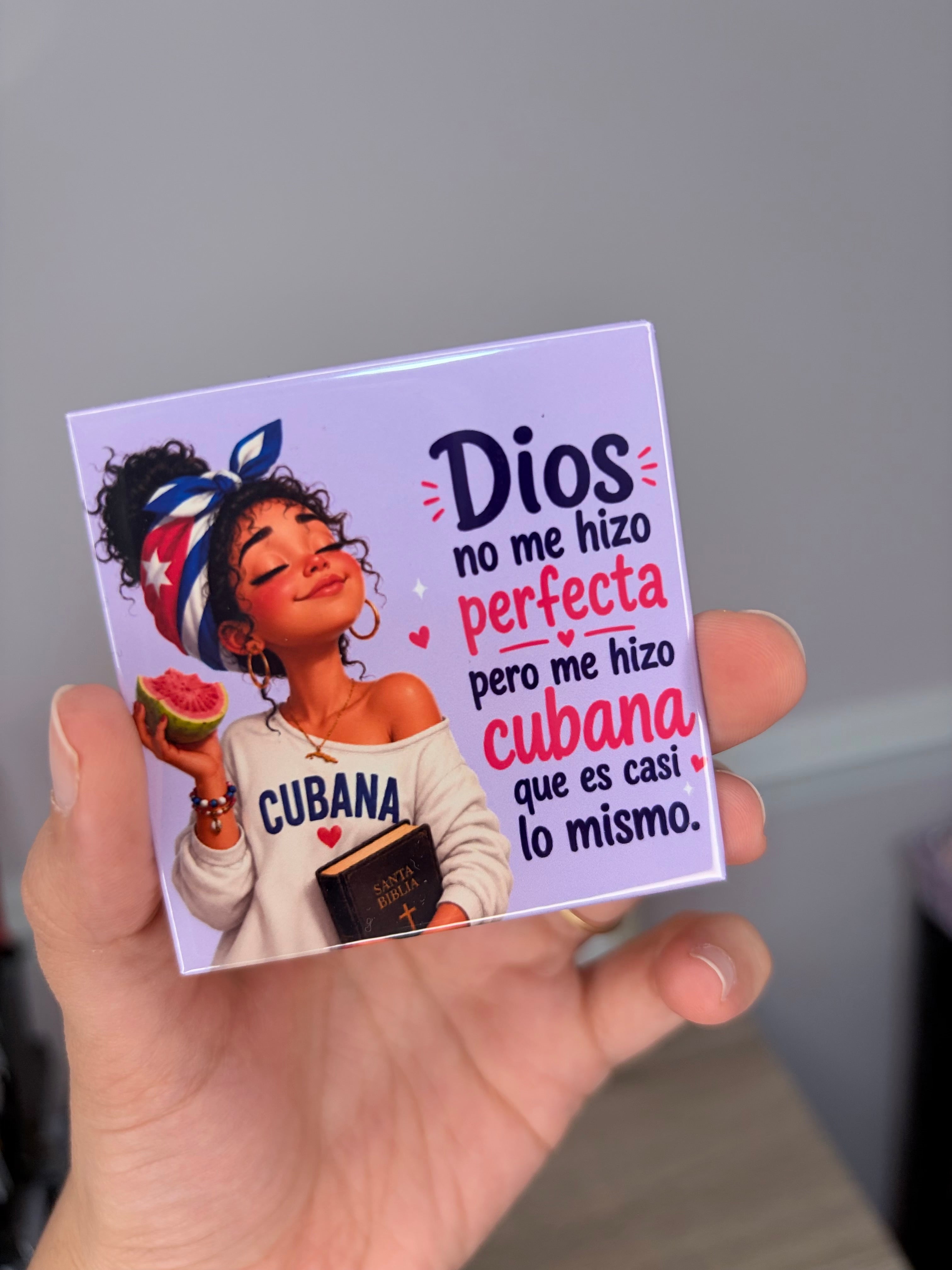 Dios no me hizo perfecta
